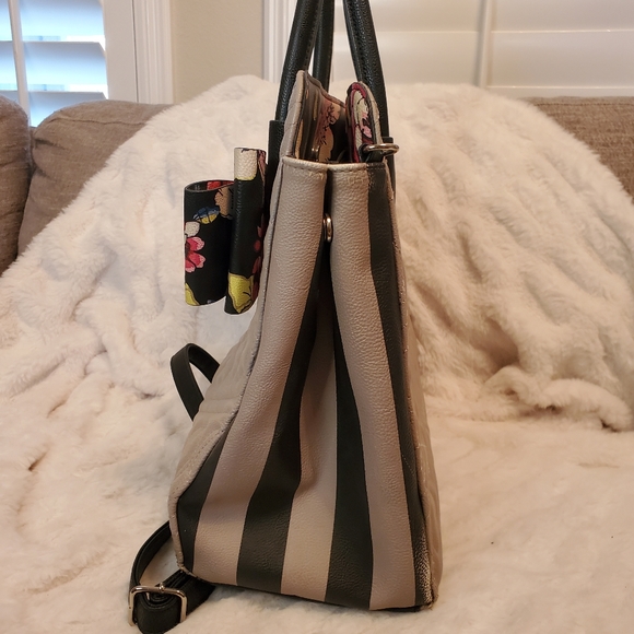 Large BETSEY JOHNSON Satchel w/ Crossbody Strap
